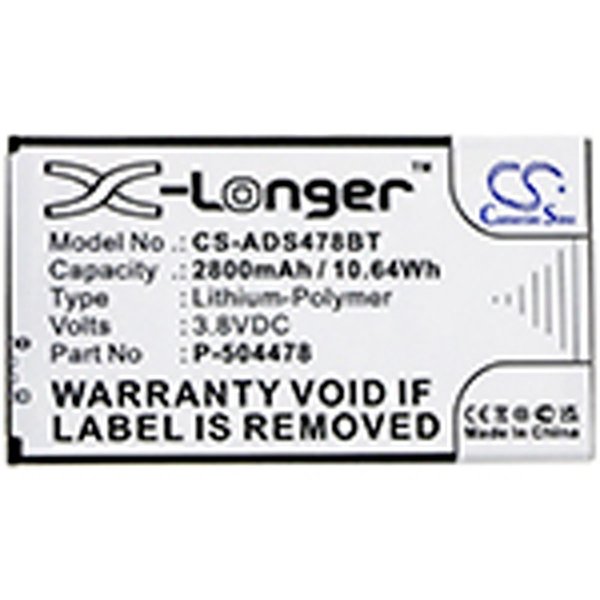 Ilc Replacement For Adt Battery P-504478